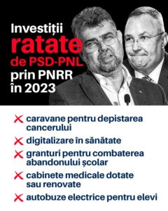 usr investitii ratate psd